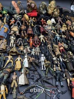Huge Star Wars Action Figure Lot Vintage Collection & More