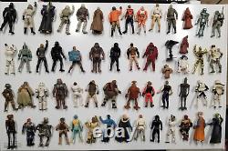 Huge Vintage Star Wars Lot Action Figures & Vehicles