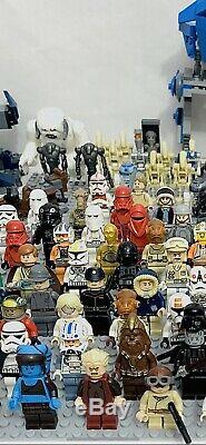 IN PREP! LEGO Star Wars Lots 4 Minifigures / Droid Weapons &used Jedi Lot