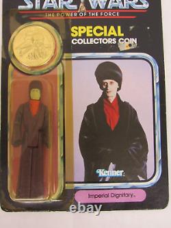 Imperial Dignitary 1984 Star Wars Vintage POTF with Coin Last 17 Sealed MOC PL51