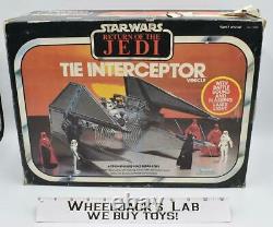 Imperial Tie Interceptor Star Wars ROTJ Vintage 1983 Kenner