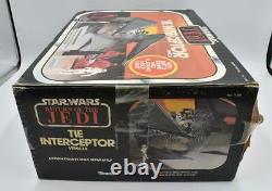 Imperial Tie Interceptor Star Wars ROTJ Vintage 1983 Kenner