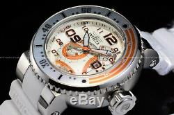 Invicta Men 52MM Pro Diver Limited Ed Star Wars BB8 Antique Silver Orange Watch