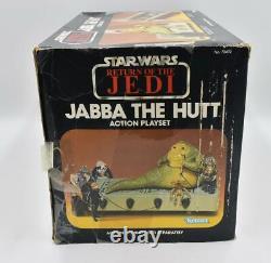 Jabba The Hutt Action Playset SEALED Star Wars ROTJ Kenner Vintage 1983