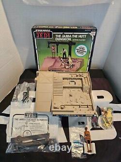 Jabba the Hutt Dunegon Playset 1984 STAR WARS Vintage Original COMPLETE UNUSED