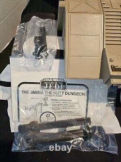 Jabba the Hutt Dunegon Playset 1984 STAR WARS Vintage Original COMPLETE UNUSED