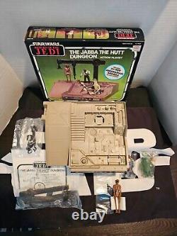 Jabba the Hutt Dunegon Playset 1984 STAR WARS Vintage Original COMPLETE UNUSED