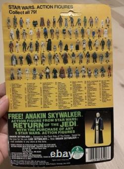 KENNER 1984 The Emperor ROTJ #71240 Star Wars Vintage Action Figure Unpunched