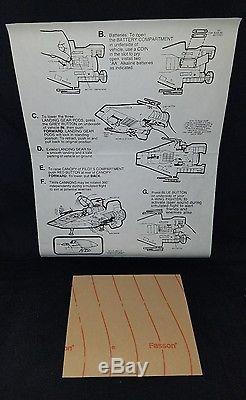 KENNER Star Wars DROIDS Vintage A-WING FIGHTER Working Electronics MIB 1985