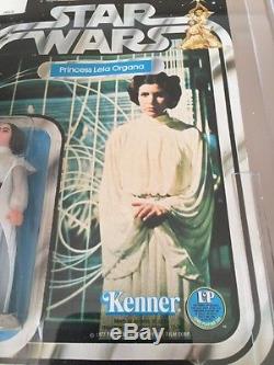 Kenner 1978 Star Wars Vintage Princess Leia Organa 12 Back AFA 40 Carrie Fisher