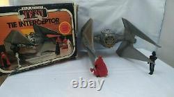 Kenner 1983 Star Wars TIE Interceptor ROTJ Boxed Vintage Kenner Figures Play Set