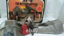 Kenner 1983 Star Wars TIE Interceptor ROTJ Boxed Vintage Kenner Figures Play Set