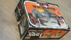 Kenner 1983 Star Wars TIE Interceptor ROTJ Boxed Vintage Kenner Figures Play Set