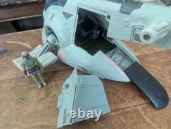 Kenner STAR WARS ESB SLAVE-1 Complete with BOX and Boba Fett Vintage 1981