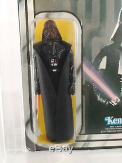 Kenner STAR WARS Vintage Darth Vader 12 Back MOC AFA 80