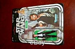 Kenner Star Wars 1978 21-Back Han Solo AFA MOC Vintage withcase big head READ