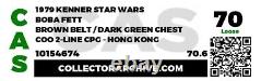 Kenner Star Wars Boba Fett HK vintage loose CAS Graded 70