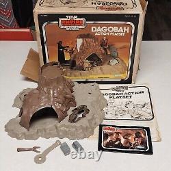 Kenner Star Wars Dagobah Action Playset 1981 Vintage with Box Manual 90% Complete