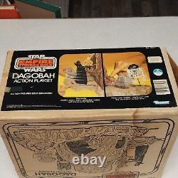 Kenner Star Wars Dagobah Action Playset 1981 Vintage with Box Manual 90% Complete