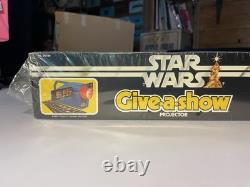 Kenner Star Wars Give-a-Show Projector Luke Leia Chewbacca C-3PO Vintage