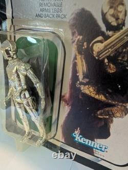 Kenner Star Wars ROTJ C-3PO See-Threepio Action Figure On Card 1983 Vintage