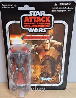 Kenner Star Wars Vintage Collection Attack Of The Clones Super Battle Droid Vc37