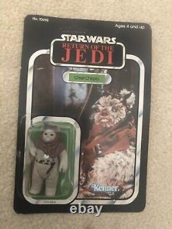 Kenner Star Wars Vintage ROTJ Chief Chirpa 77 Back No Offer MOC POP