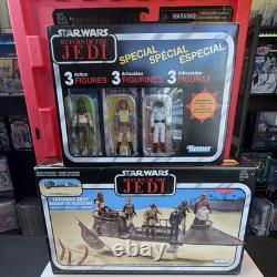 Kenner The Vintage Collection Star Wars ROTJ Tatooine Skiff Vehicle + 3 Figures
