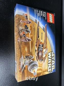 LEGO Star Wars 4478 Geonosian Fighter New in Sealed Box Rare 2003 Set