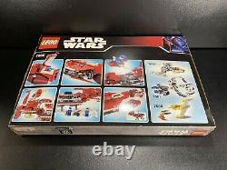 LEGO Star Wars 7665 Red Republic Cruiser RARE 2007 Set New In Sealed Box