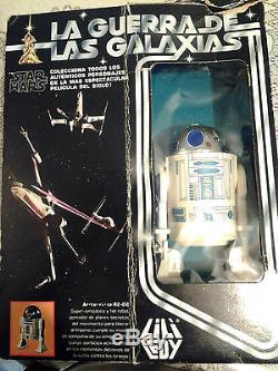 LILI Ledy Arturito R2 D2 Mint In Box 1977 Mexico Star Wars Vintage