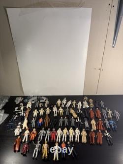 Large Bundle Of 65+ Lose Vintage 1970s & 80s Star Wars Figures + Parts Kenner
