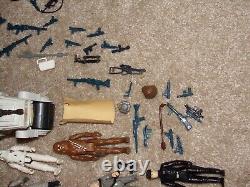 Large Star Wars Figures And Weapons Lot No Repro Original Kenner Vintage