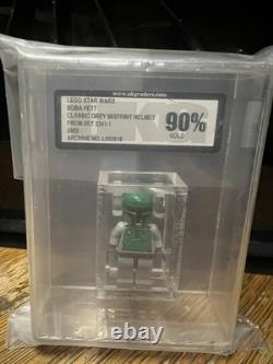 Lego Star Wars Boba Fett 3341 Classic Gray MISPRINT HELMET UKG 90% Gold