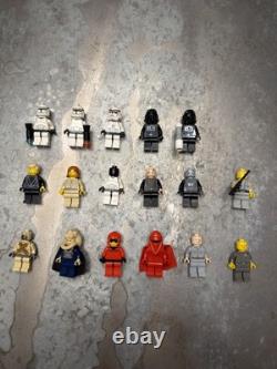 Lego Star Wars Lot Of 31 Minifigures And Ships Vintage