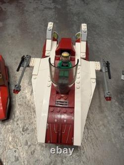 Lego Star Wars Lot Of 31 Minifigures And Ships Vintage