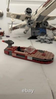 Lego Star Wars Lot Of 31 Minifigures And Ships Vintage