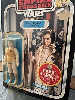 Leia Hoth Outfit 1980 47 Back STAR WARS Vintage Original Kenner MOC New Sealed