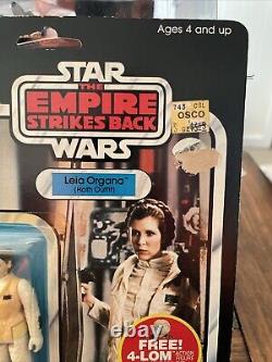 Leia Hoth Outfit 1980 47 Back STAR WARS Vintage Original Kenner MOC New Sealed