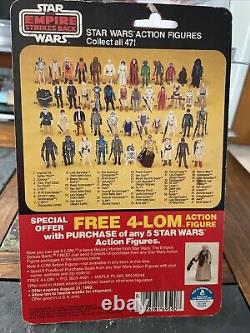 Leia Hoth Outfit 1980 47 Back STAR WARS Vintage Original Kenner MOC New Sealed
