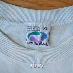 Liquid Blue Star Wars Shirt Men Tan Tie Dye Droid Graphic Vintage XL Smithsonian