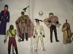 Lot Last 1713 figures with weapons 1985 Vintage POTF Kenner Luke Poncho Storm