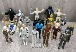 Lot Of 21 Vintage Star Wars Figures 1977 1980 1983 1993 Zuckuss, Dengar And more