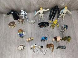 Lot Of 21 Vintage Star Wars Figures 1977 1980 1983 1993 Zuckuss, Dengar And more