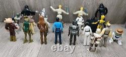 Lot Of 21 Vintage Star Wars Figures 1977 1980 1983 1993 Zuckuss, Dengar And more