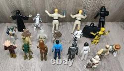 Lot Of 21 Vintage Star Wars Figures 1977 1980 1983 1993 Zuckuss, Dengar And more