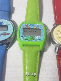 Lot Of Vintage Watches Mary Marvel Smurfs Kermit Star Wars Bradley Timex Swiss