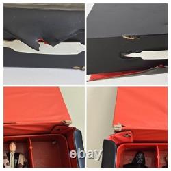 Lot Vintage Star Wars Collectors Case ESB Rare Red Trays + 20 figures