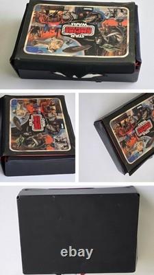 Lot Vintage Star Wars Collectors Case ESB Rare Red Trays + 20 figures