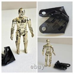 Lot Vintage Star Wars Collectors Case ESB Rare Red Trays + 20 figures